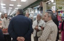 بازدید رئیس شورای اسلامی شهر فردیس از بازارهای روز این شهر